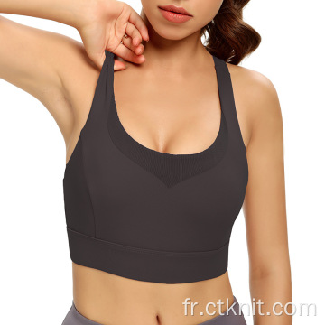 soutiens-gorge de sport crop top